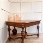 Stunning Antique Hand Carved Dining – Hall Table